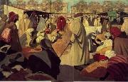 unknow artist Arab or Arabic people and life. Orientalism oil paintings 118 painting